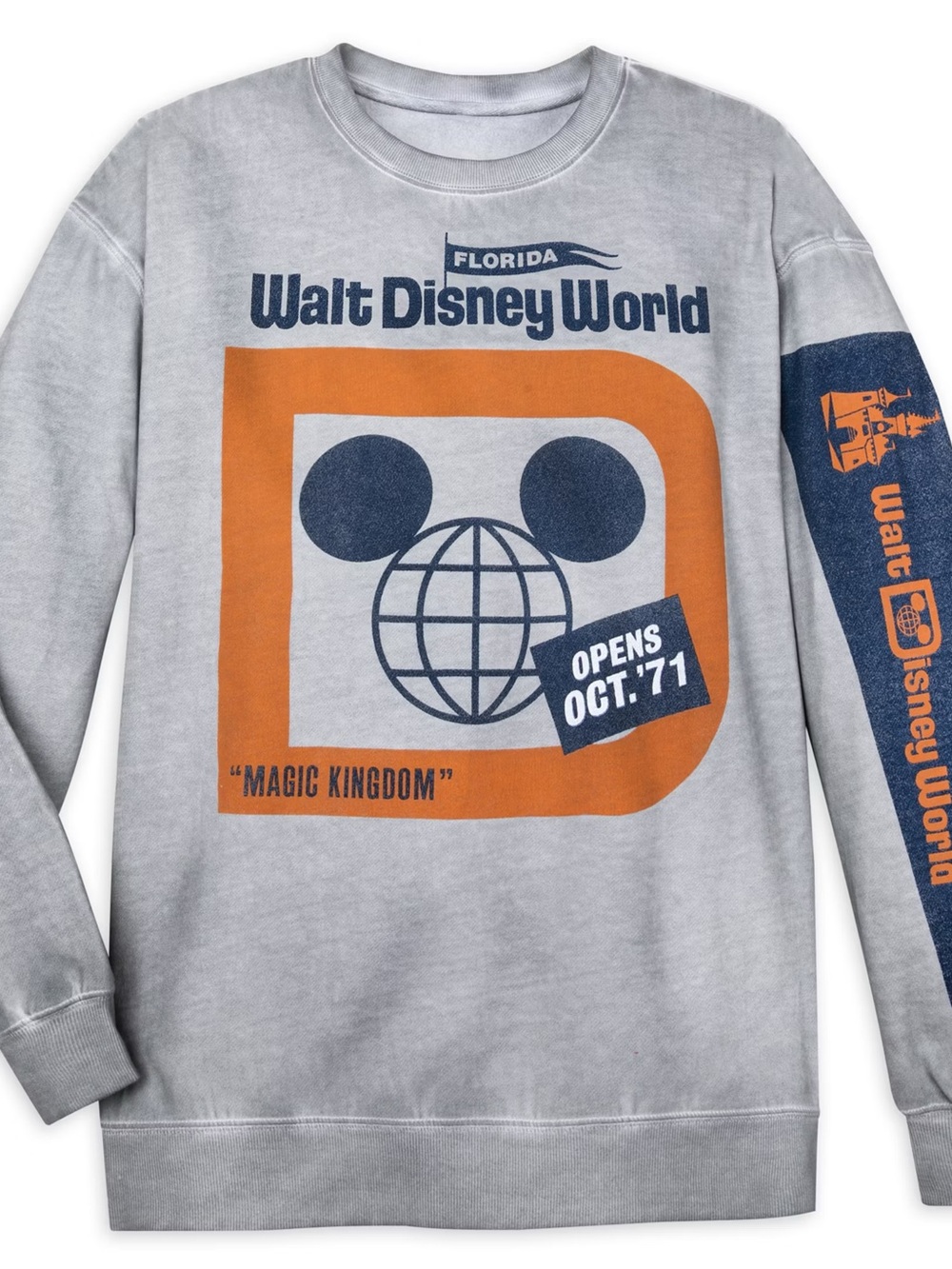 Disney World 50th Anniversary Sweatshirt | Retro Graphic | Unisex M